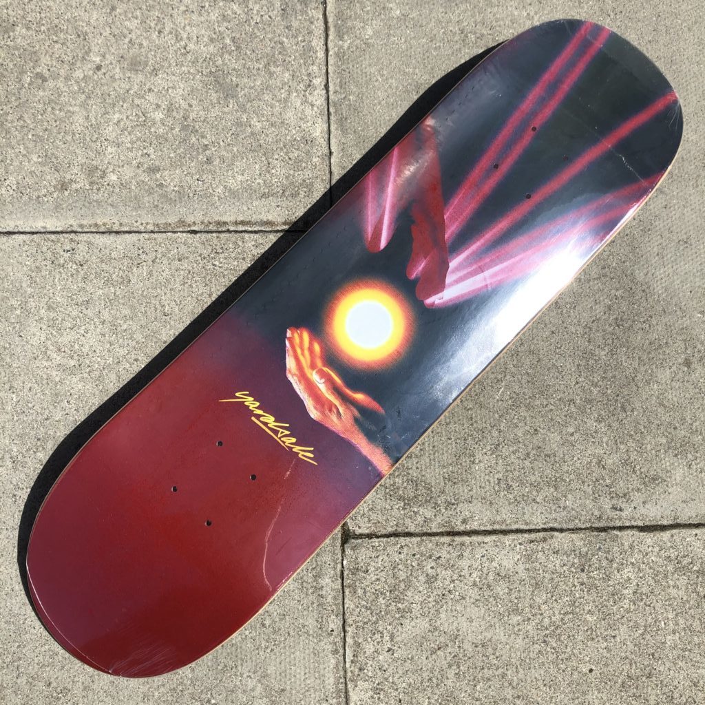 Yardsale Solstice Skateboard Deck Red 8.25