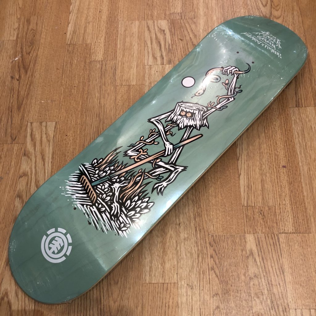 Element x Timber! Garden 8 - Planche de skateboard